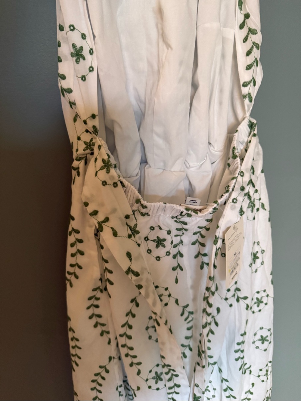 NWT A New Day for Target Open-Back Halter Maxi Sundress with pockets Size XS - Picture 7 of 9